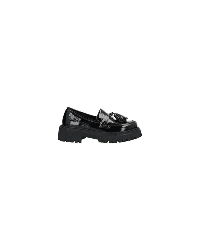 Gai Mattiolo LOVE TO LOVE - SCHUHE - Mokassinsauf YOOX.COM Schwarz