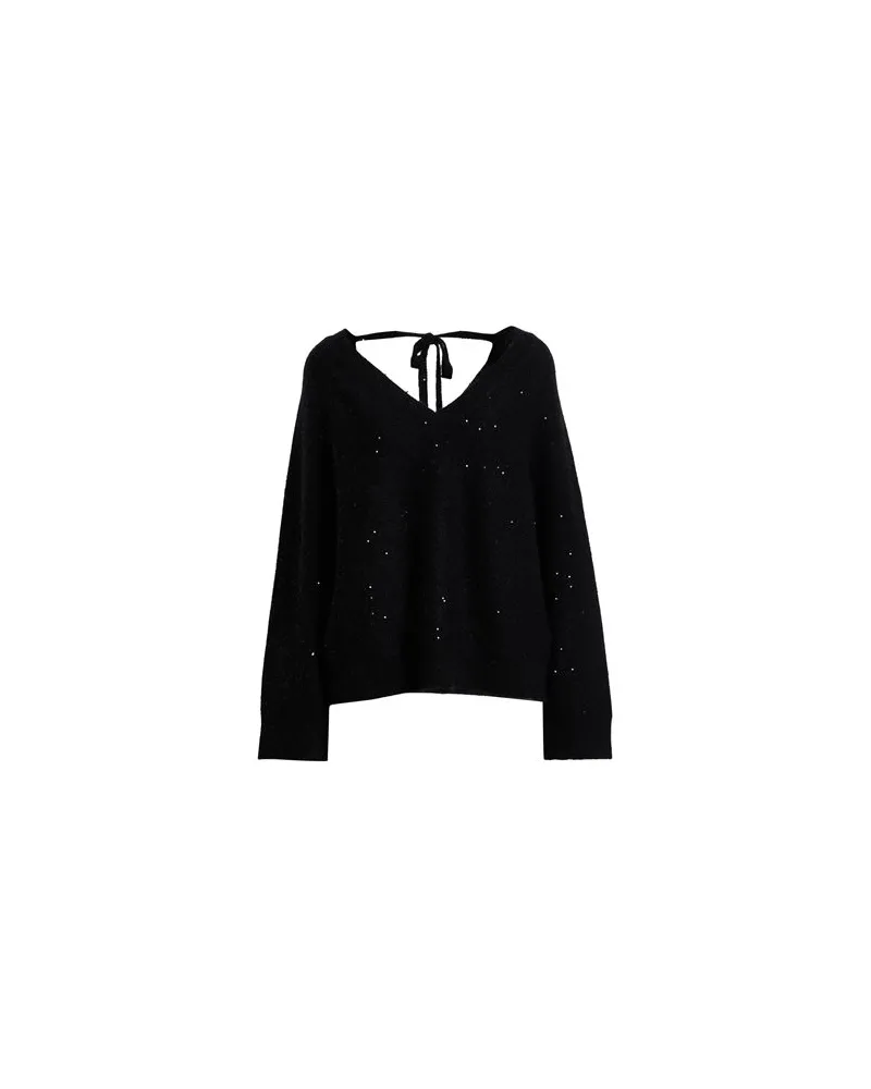 Icona By Kaos STRICKWAREN - Pulloverauf YOOX.COM Schwarz