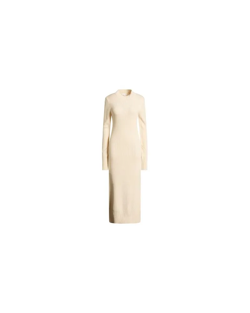 Patrizia Pepe KLEIDER - Midi-Kleiderauf YOOX.COM Elfenbein