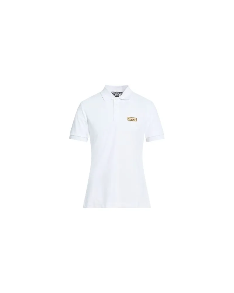 Versace Jeans TOPS - Poloshirtsauf YOOX.COM Weiß