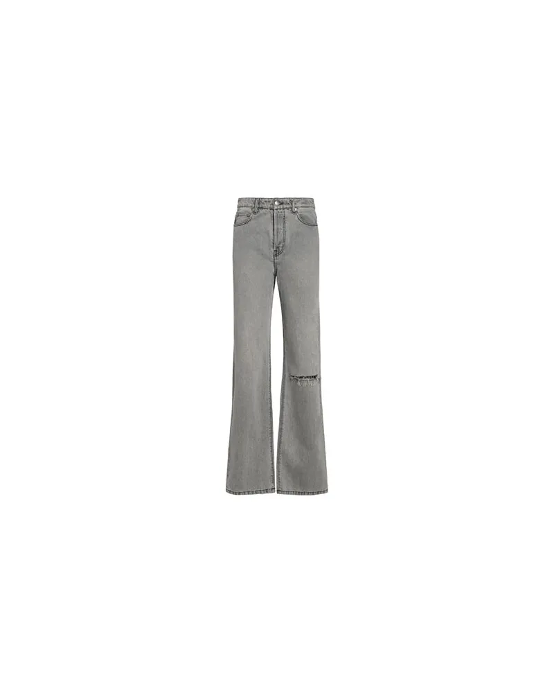 Zadig & Voltaire HOSEN & RÖCKE - Jeanshosenauf YOOX.COM Grau