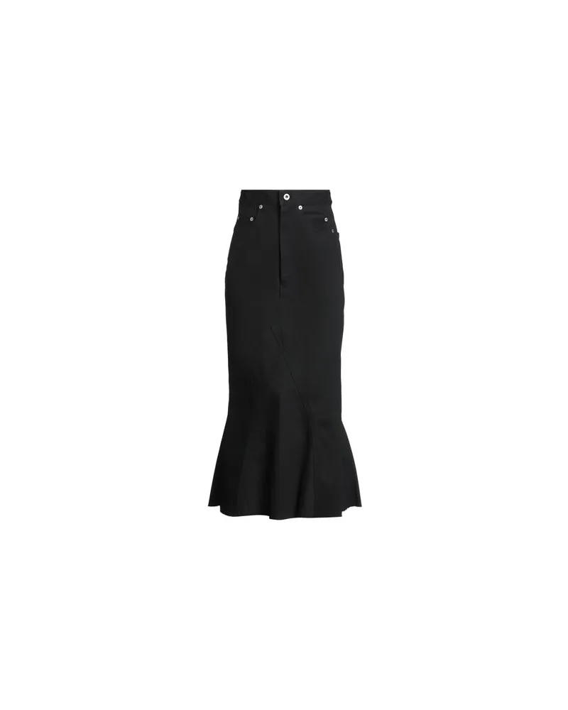 Rick Owens HOSEN & RÖCKE - Jeansröckeauf YOOX.COM Schwarz
