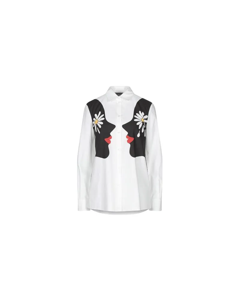 Moschino TOPS - Hemdenauf YOOX.COM Weiß
