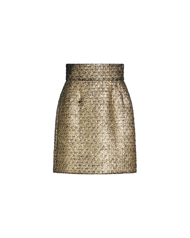 Dolce & Gabbana HOSEN & RÖCKE - Miniröckeauf YOOX.COM Gold
