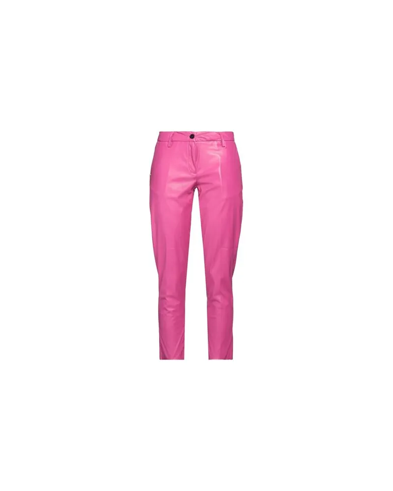 PLAN C HOSEN & RÖCKE - Hosenauf YOOX.COM Fuchsia