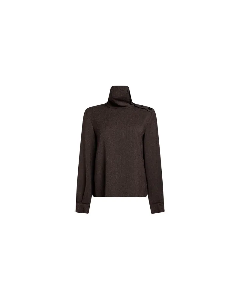 Patrizia Pepe TOPS - Topsauf YOOX.COM Braun