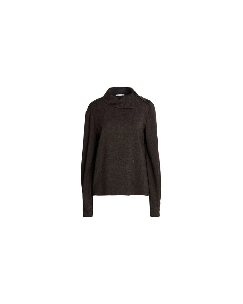 Patrizia Pepe TOPS - Topsauf YOOX.COM Dunkelbraun