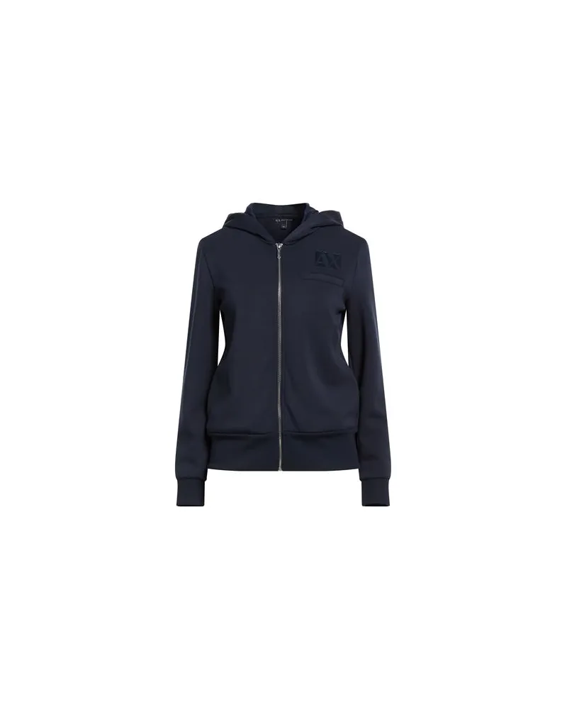 Armani Exchange TOPS - Sweatshirtsauf YOOX.COM Nachtblau