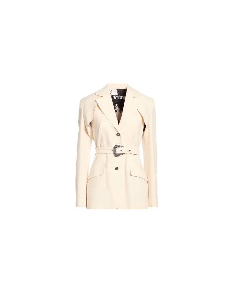 Versace Jeans JACKEN & MÄNTEL - Jacken und Anoraksauf YOOX.COM Elfenbein
