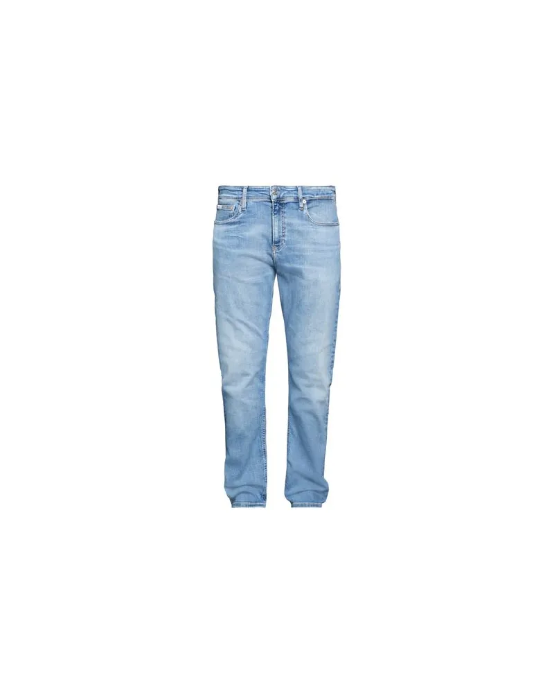Calvin Klein HOSEN & RÖCKE - Jeanshosenauf YOOX.COM Blau