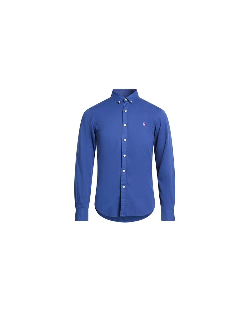Ralph Lauren TOPS - Hemdenauf YOOX.COM Blau