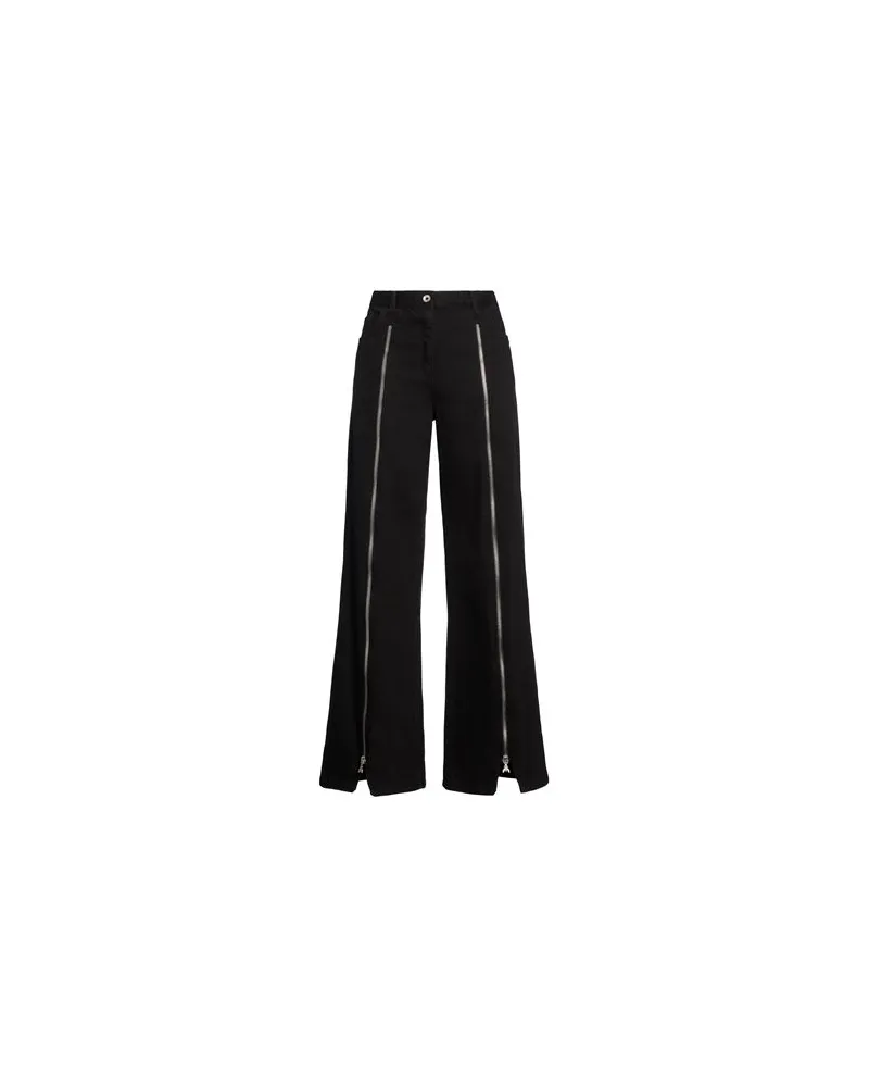 Patrizia Pepe HOSEN & RÖCKE - Jeanshosenauf YOOX.COM Schwarz