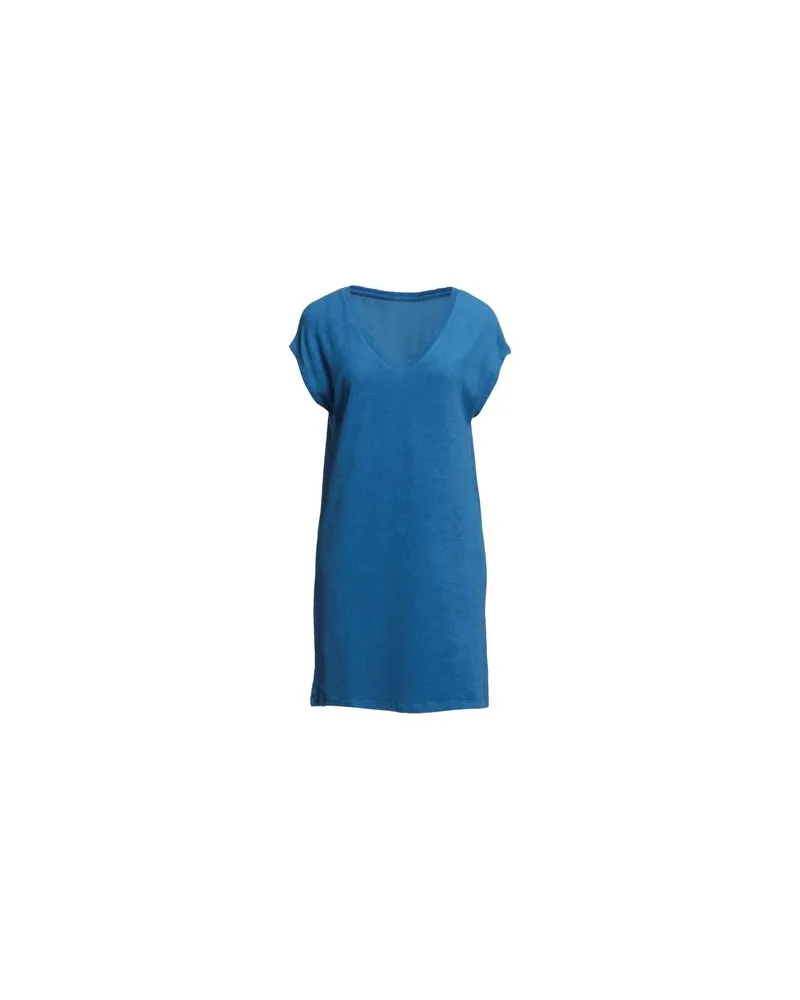 Majestic KLEIDER - Mini-Kleiderauf YOOX.COM Blau
