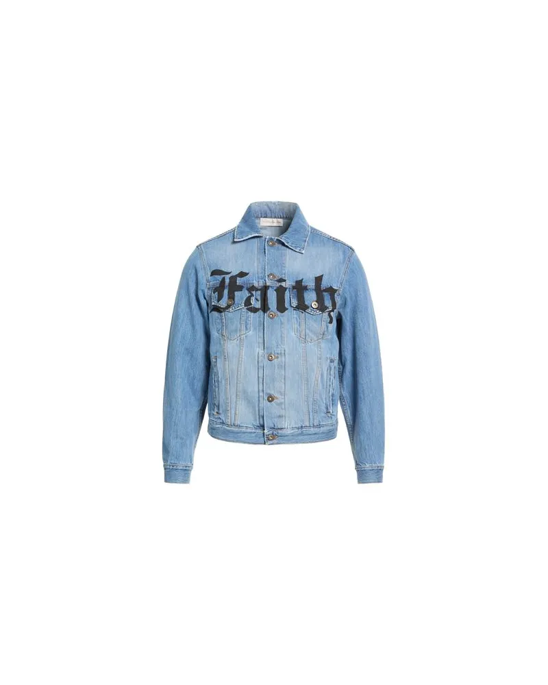 Faith Connexion JACKEN & MÄNTEL - Jeansjacken/Mäntelauf YOOX.COM Blau