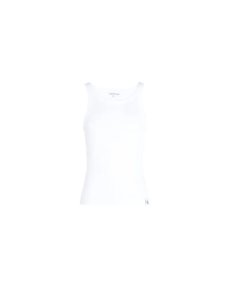Calvin Klein TOPS - Tank Topsauf YOOX.COM Weiß