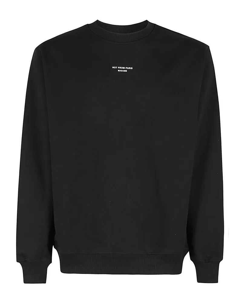 Drôle de Monsieur Sweatshirt Schwarz