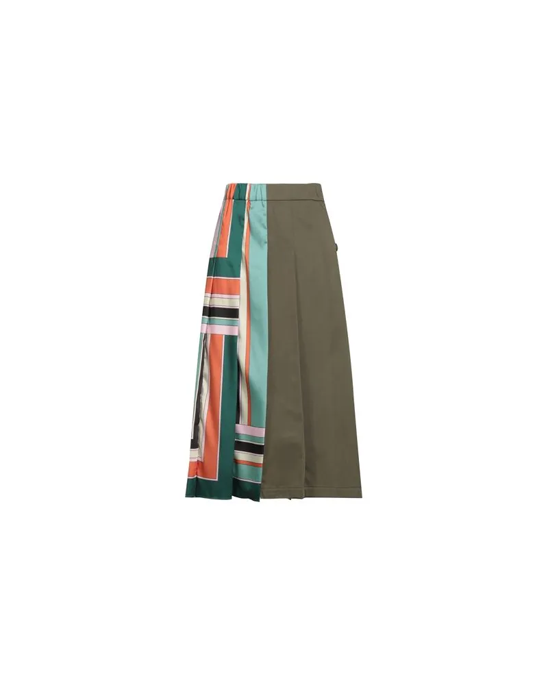 Max Mara HOSEN & RÖCKE - Midi-Röckeauf YOOX.COM Militärgrün