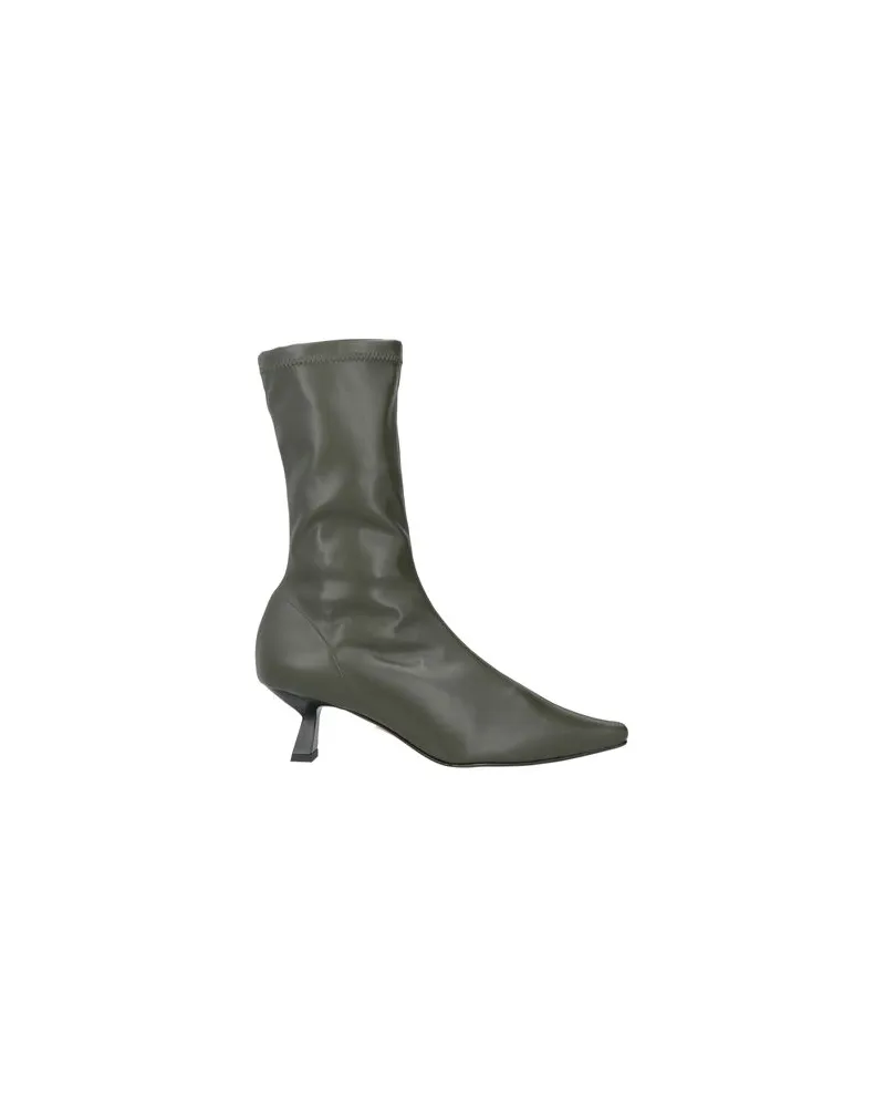 ÁNGEL ALARCÓN  SCHUHE - Stiefelettenauf YOOX.COM Dunkelgrün