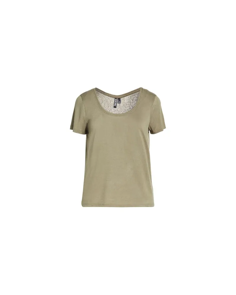 Pieces TOPS - T-shirtsauf YOOX.COM Militärgrün