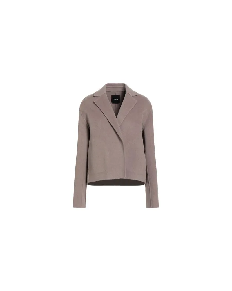 Theory JACKEN & MÄNTEL - Mäntelauf YOOX.COM Maulwurfsgrau