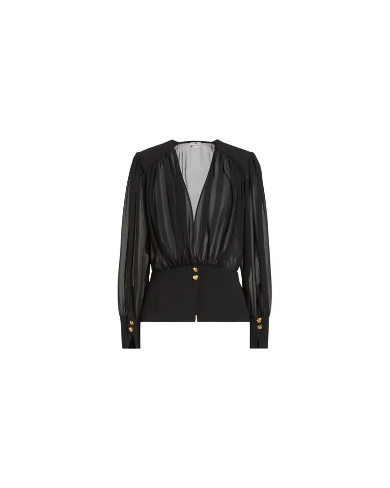 Elisabetta Franchi TOPS - Hemdenauf YOOX.COM Braungrau