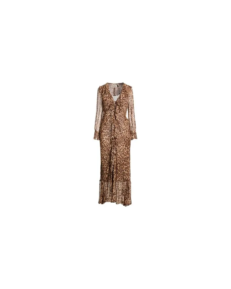 RIXO KLEIDER - Midi-Kleiderauf YOOX.COM Sand