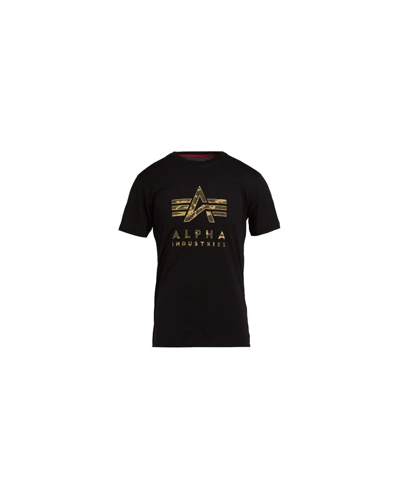 Alpha Industries TOPS - T-shirtsauf YOOX.COM Schwarz