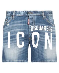 Dsquared2 Jeansshorts Blau