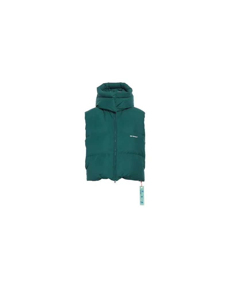 OFF-WHITE JACKEN & MÄNTEL - Pufferjacken & Daunenjackenauf YOOX.COM Smaragdgrün