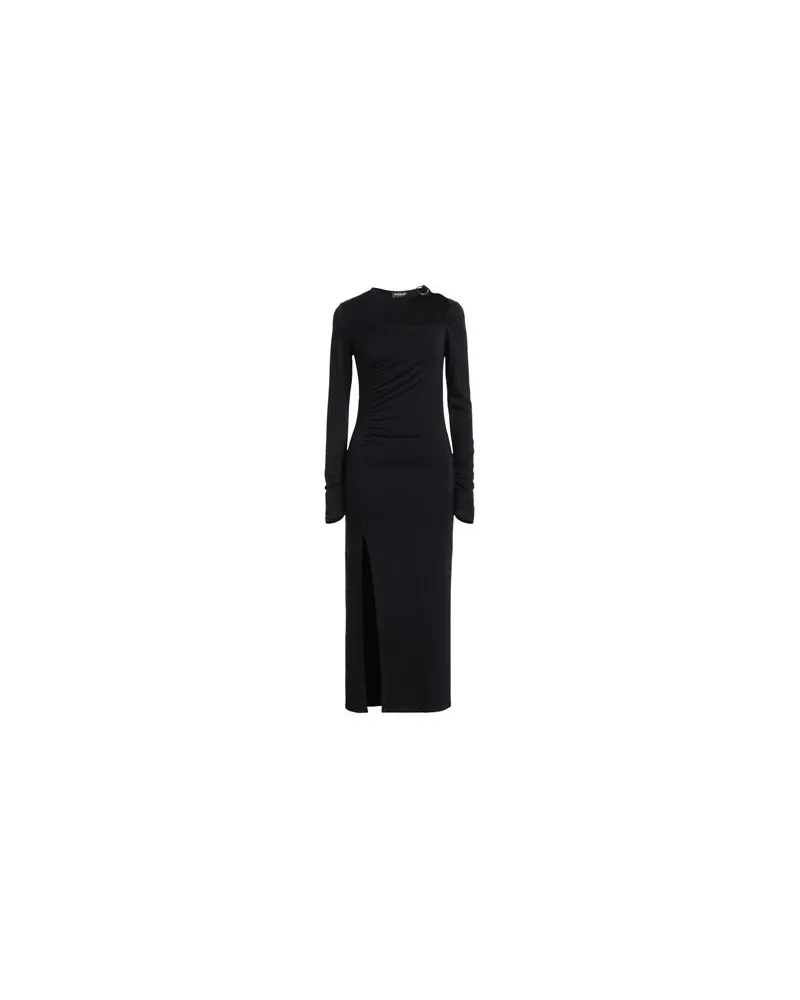 Dondup KLEIDER - Maxi-Kleiderauf YOOX.COM Schwarz