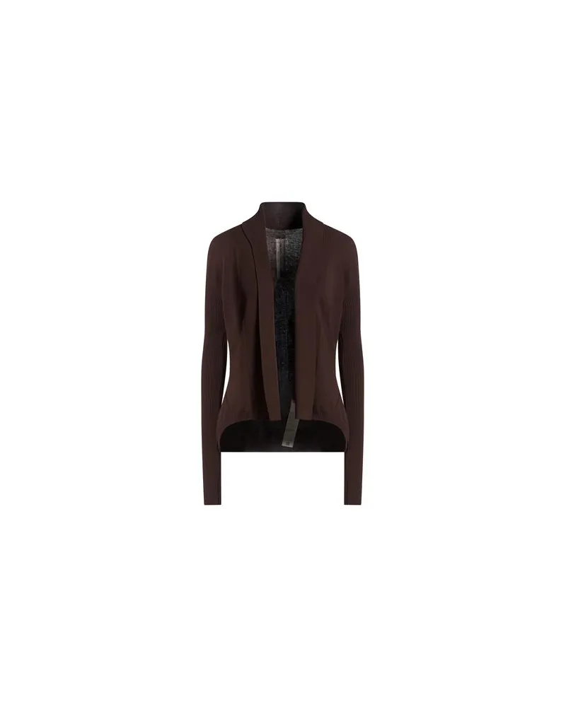 Rick Owens STRICKWAREN - Strickjackenauf YOOX.COM Dunkelbraun