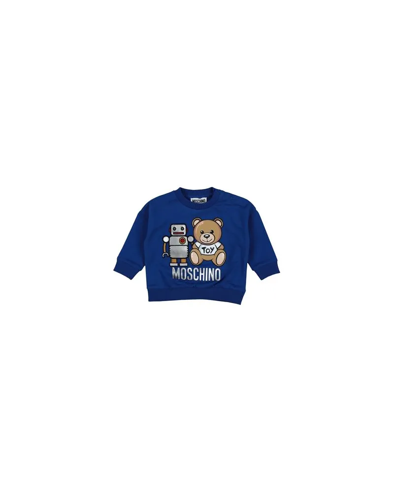 Moschino TOPS - Sweatshirtsauf YOOX.COM Blau