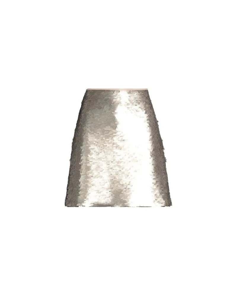 MARELLA MONOCHROME - HOSEN & RÖCKE - Miniröckeauf YOOX.COM Platin