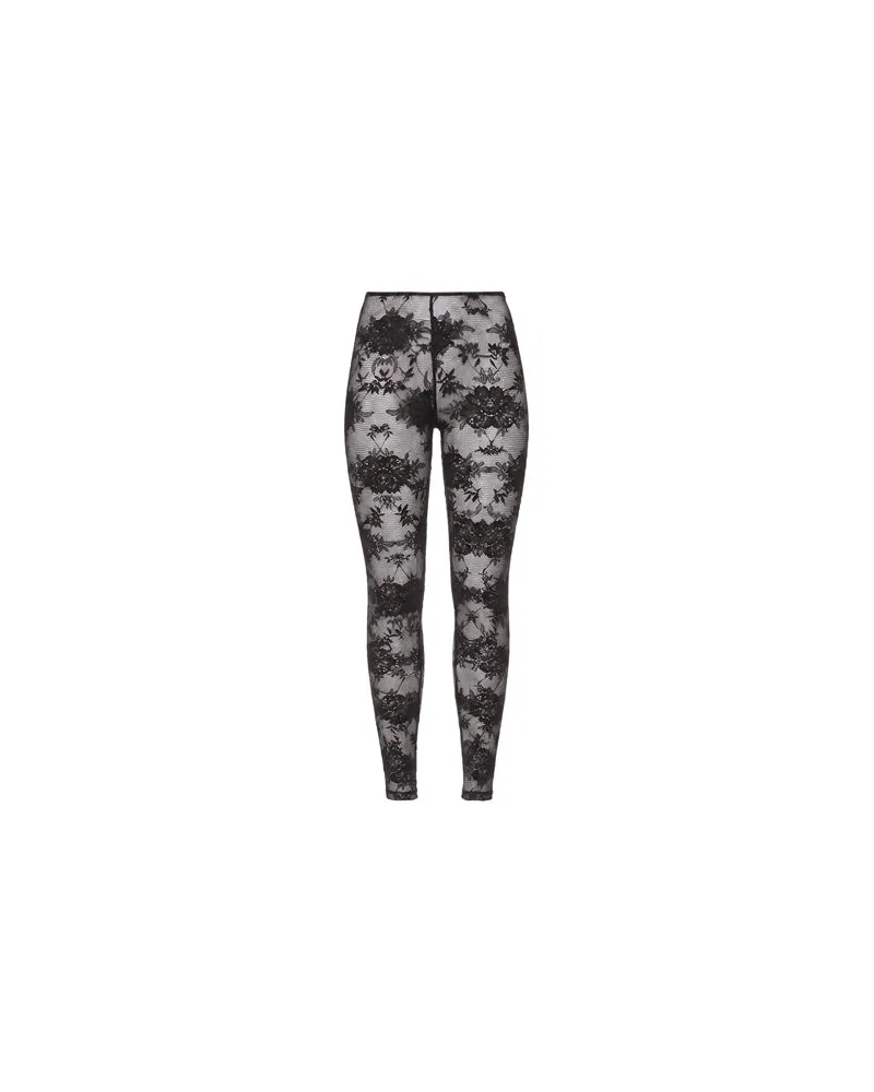 ANDAMANE HOSEN & RÖCKE - Leggingsauf YOOX.COM Schwarz