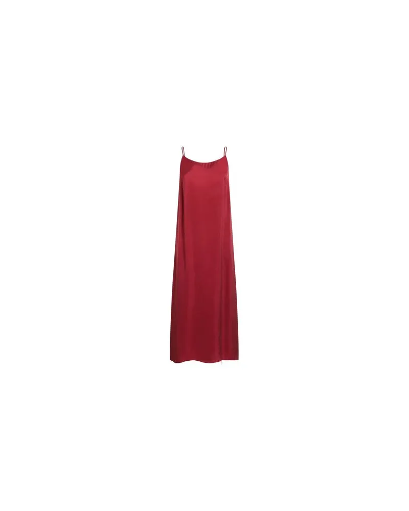 Uma Wang KLEIDER - Maxi-Kleiderauf YOOX.COM Ziegelrot