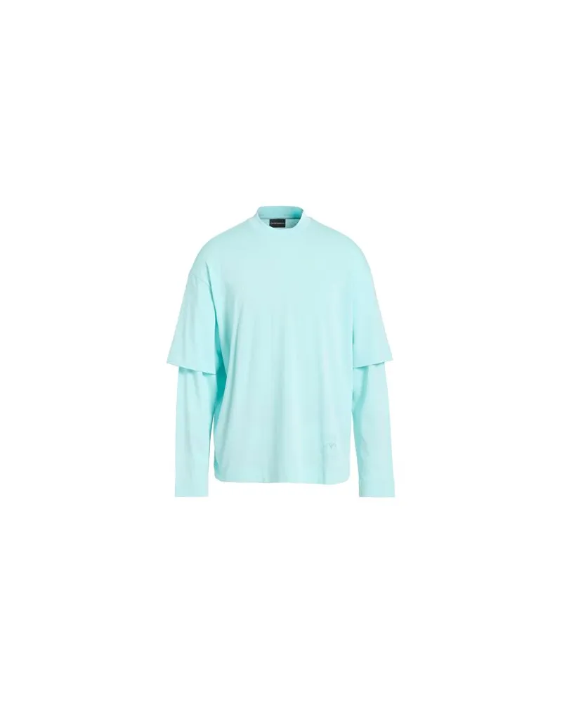 Emporio Armani TOPS - T-shirtsauf YOOX.COM Tūrkis