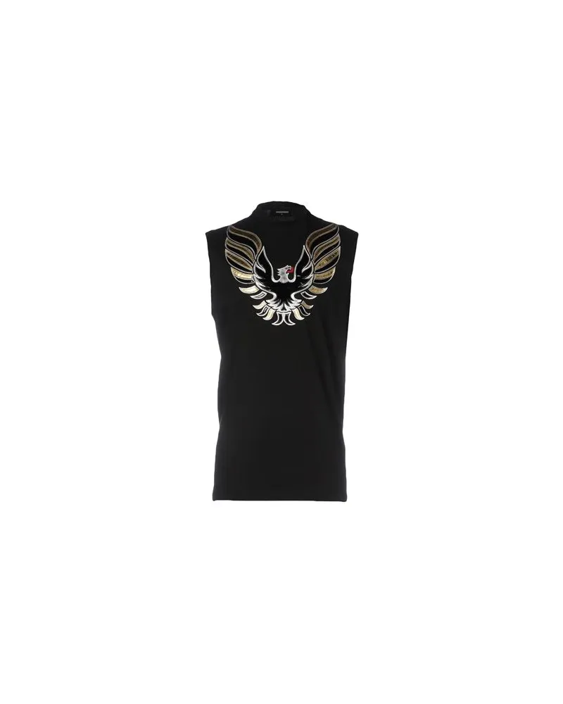 Dsquared2 TOPS - T-shirtsauf YOOX.COM Schwarz