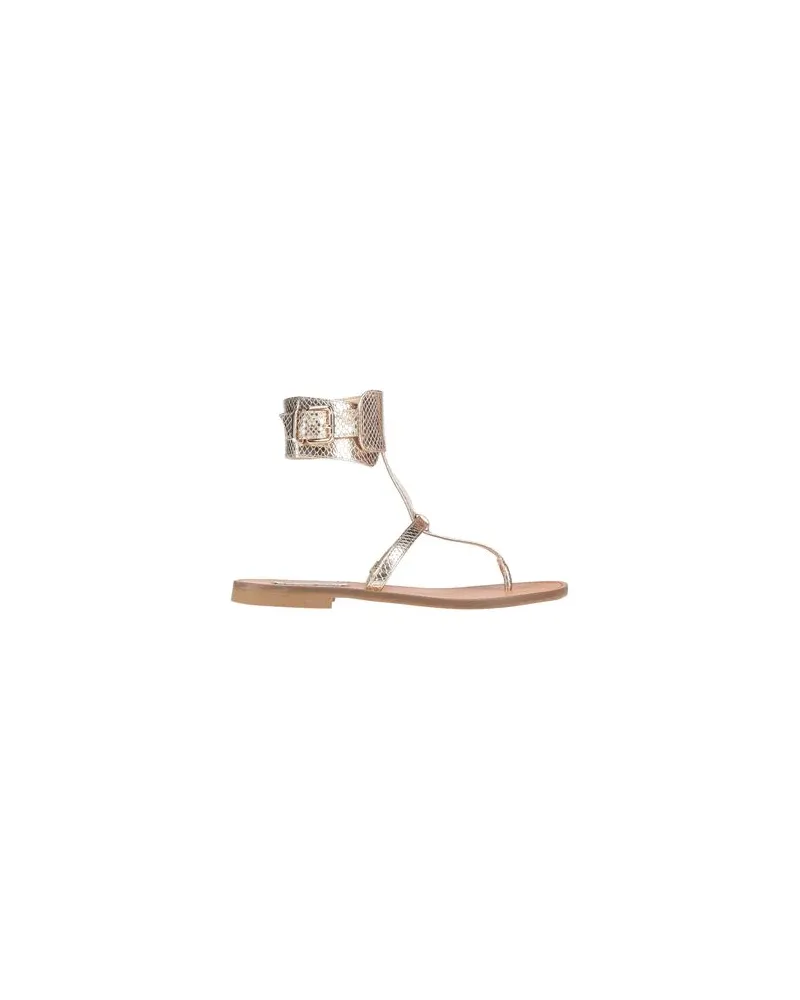 Steve Madden SCHUHE - Zehentrennerauf YOOX.COM Gold