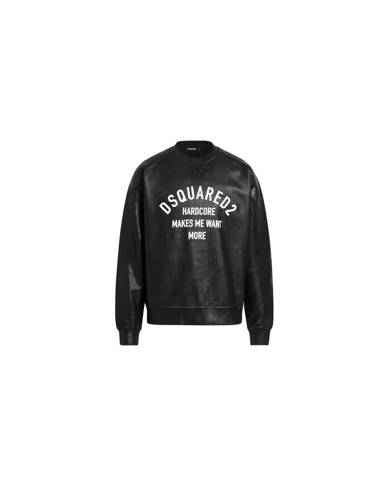 Dsquared2 TOPS - Sweatshirtsauf YOOX.COM Schwarz