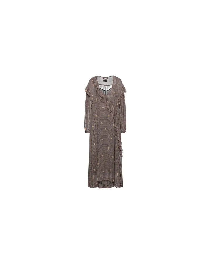 ottod’Ame KLEIDER - Midi-Kleiderauf YOOX.COM Braun