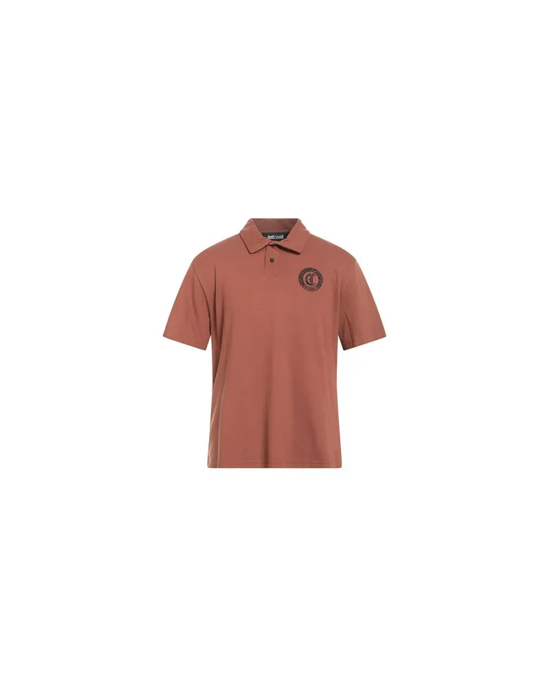 Just Cavalli TOPS - Poloshirtsauf YOOX.COM Braun