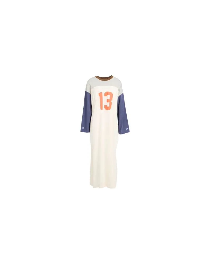 Champion KLEIDER - Maxi-Kleiderauf YOOX.COM Cremeweiß