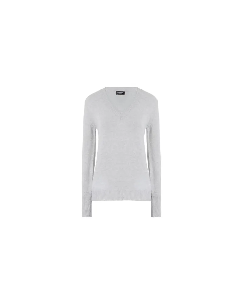 Dondup STRICKWAREN - Pulloverauf YOOX.COM Hellgrau