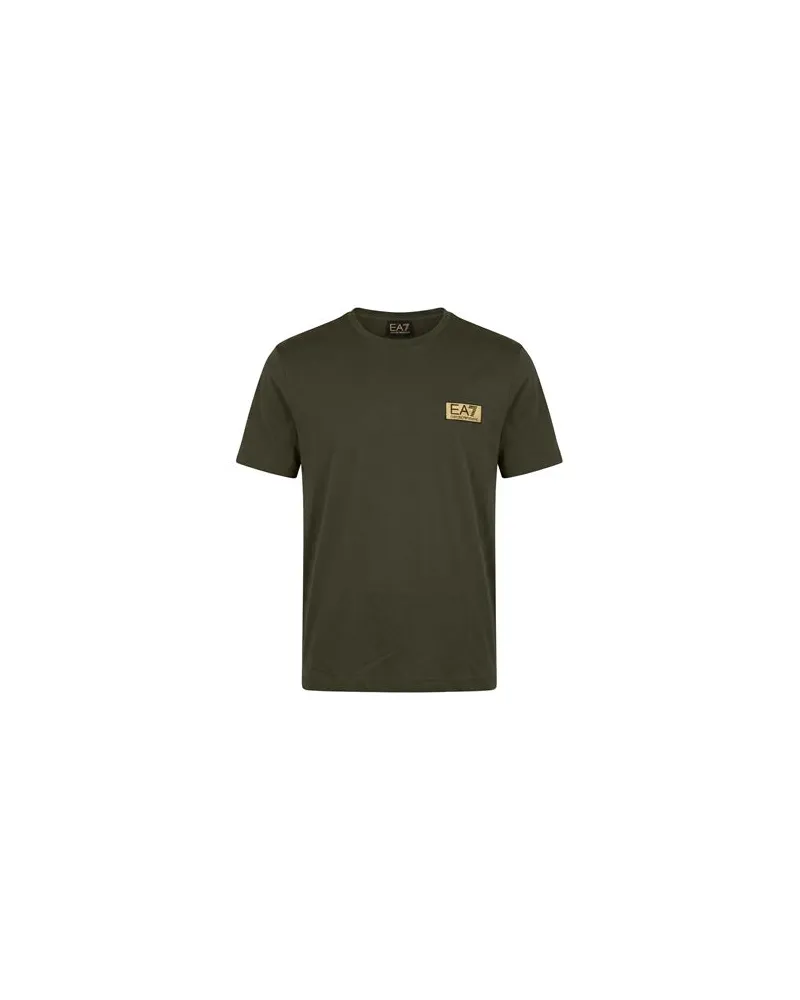 EA7 TOPS - T-shirtsauf YOOX.COM Militärgrün