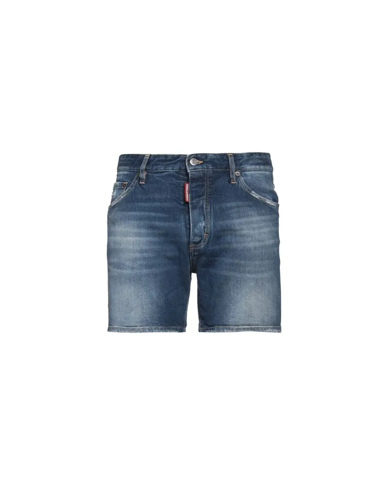 Dsquared2 HOSEN & RÖCKE - Jeansshortsauf YOOX.COM Blau