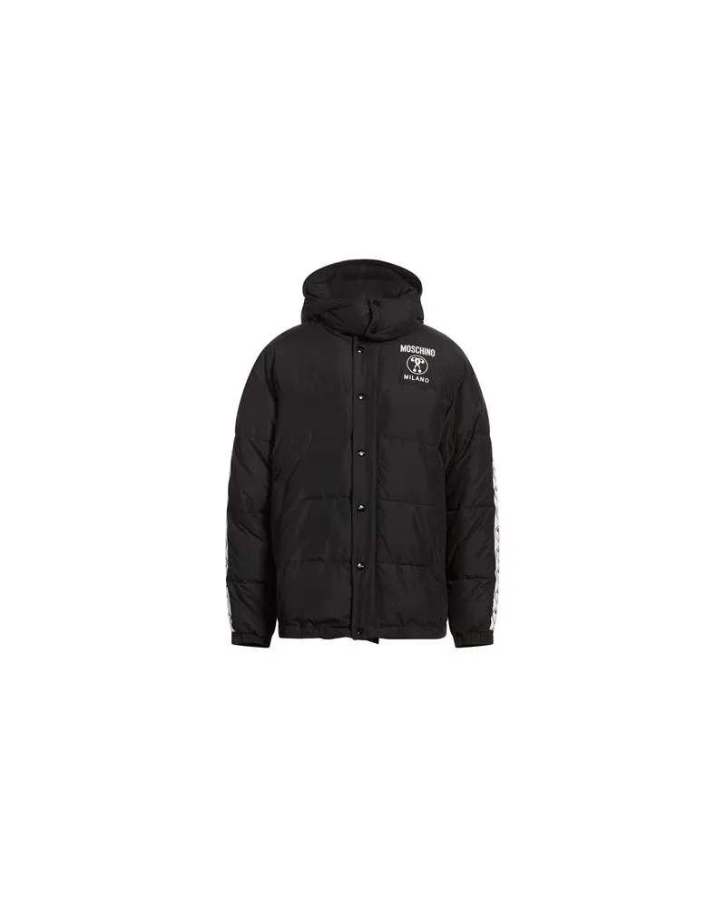 Moschino JACKEN & MÄNTEL - Pufferjacken & Daunenjackenauf YOOX.COM Schwarz
