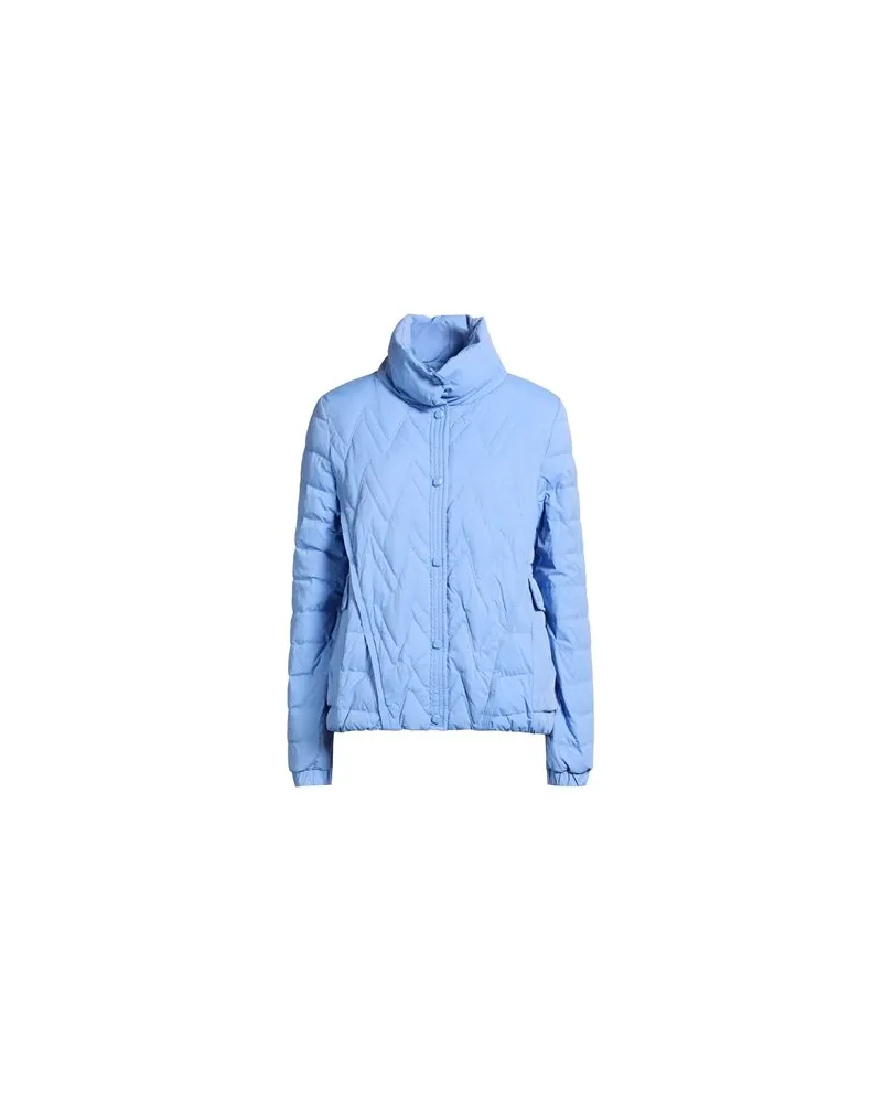 Puntododici JACKEN & MÄNTEL - Pufferjacken & Daunenjackenauf YOOX.COM Hellblau