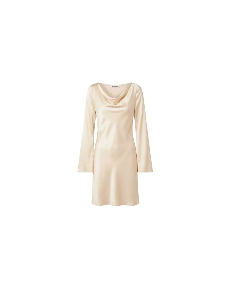 Reformation KLEIDER - Mini-Kleiderauf YOOX.COM Cremeweiß