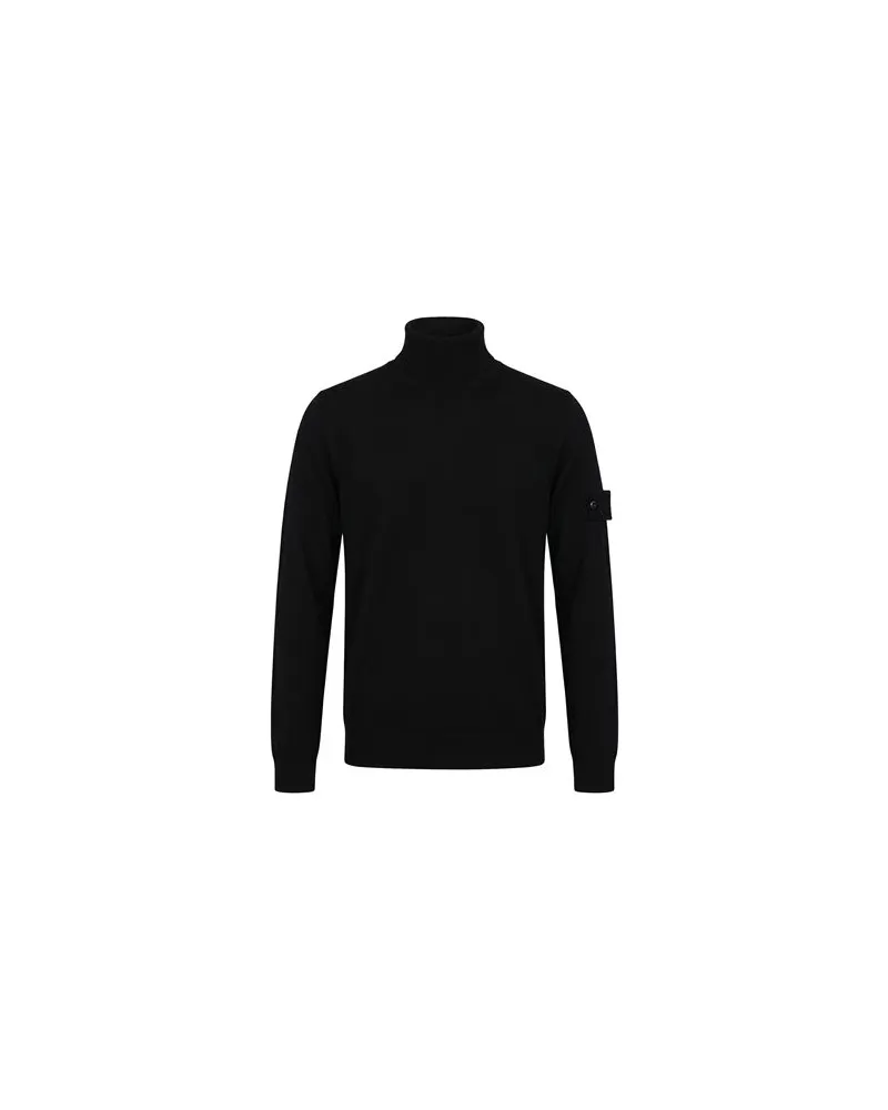 Stone Island STRICKWAREN - Rollkragenpulloverauf YOOX.COM Schwarz