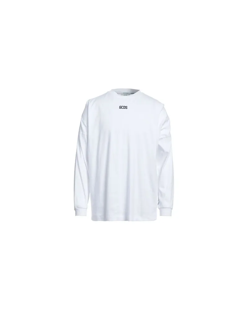 GCDS TOPS - T-shirtsauf YOOX.COM Weiß